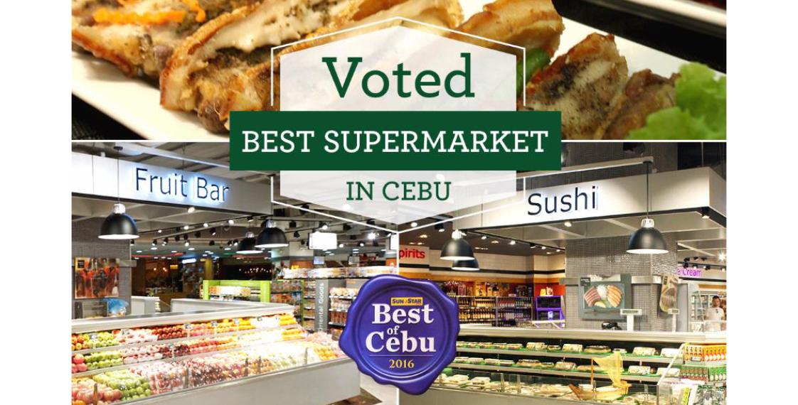ROBINSONS SELECTION MAXILOM GALLERIA VOTED BEST SUPERMARKET